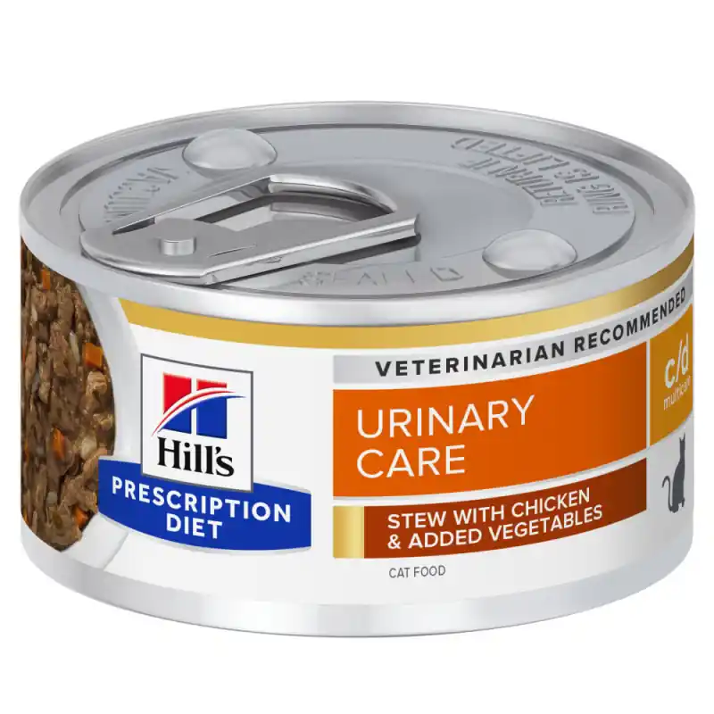 Hill‘s Prescription Diet c/d Urinary Multicare - mijotée chat au poulet - Dernière chance