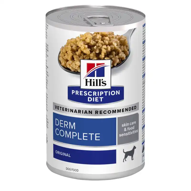 Hill‘s Prescription Diet Derm Complete - terrine chien - Livraison rapide