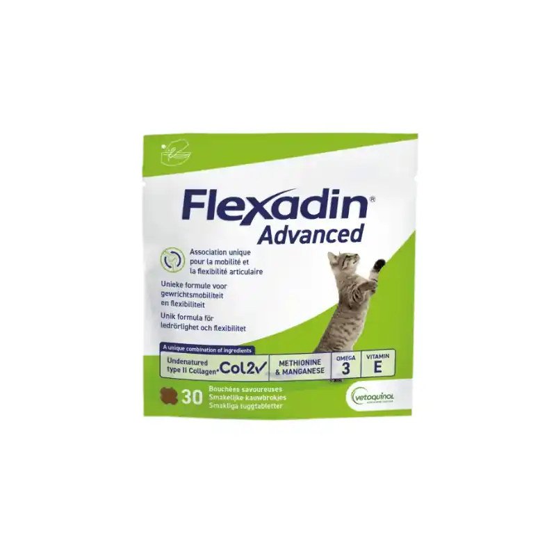 Profitez-en - Vetoquinol Flexadin Advanced - complément articulaire chat