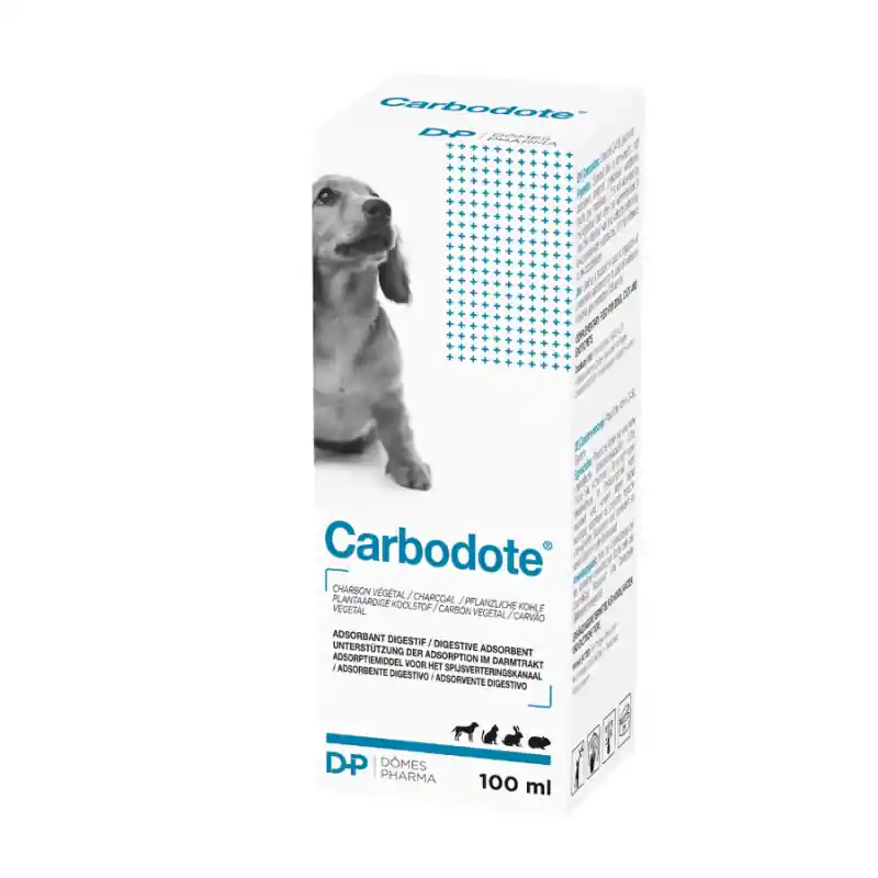 Dômes Pharma TVM Carbodote - charbon actif chien, chat & NAC | Économisez maintenant