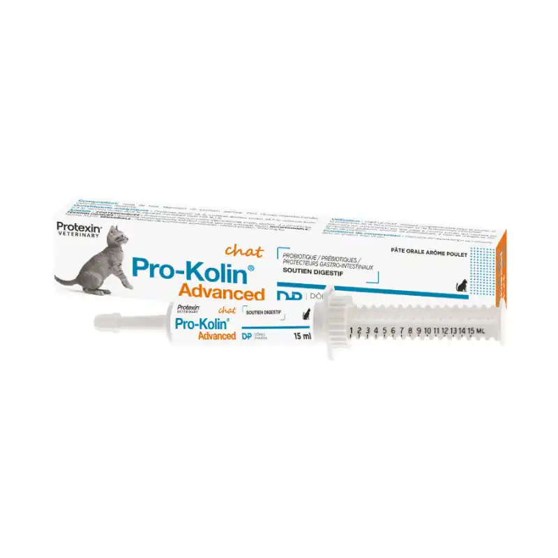 Prix usine | Dômes Pharma TVM Pro-Kolin Advanced - complément flore intestinale chat