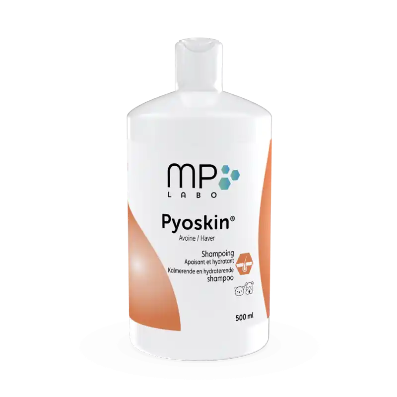 Paiement sécurisé | MP Labo Pyoskin - shampoing apaisant soin peau chien & chat
