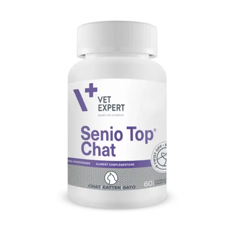 Direct usine | Vetexpert Senio Top - complément vitalité chat senior