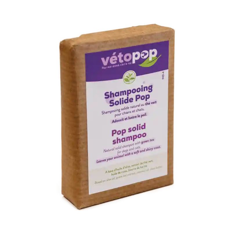 Disponible à la commande - Vetopop - shampoing solide chien & chat