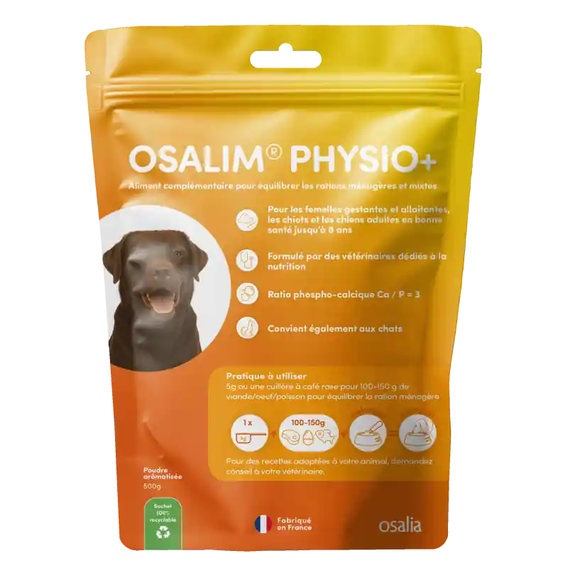 Commandez dès aujourd'hui - Osalia Osalim Physio+ - complément chien & chat