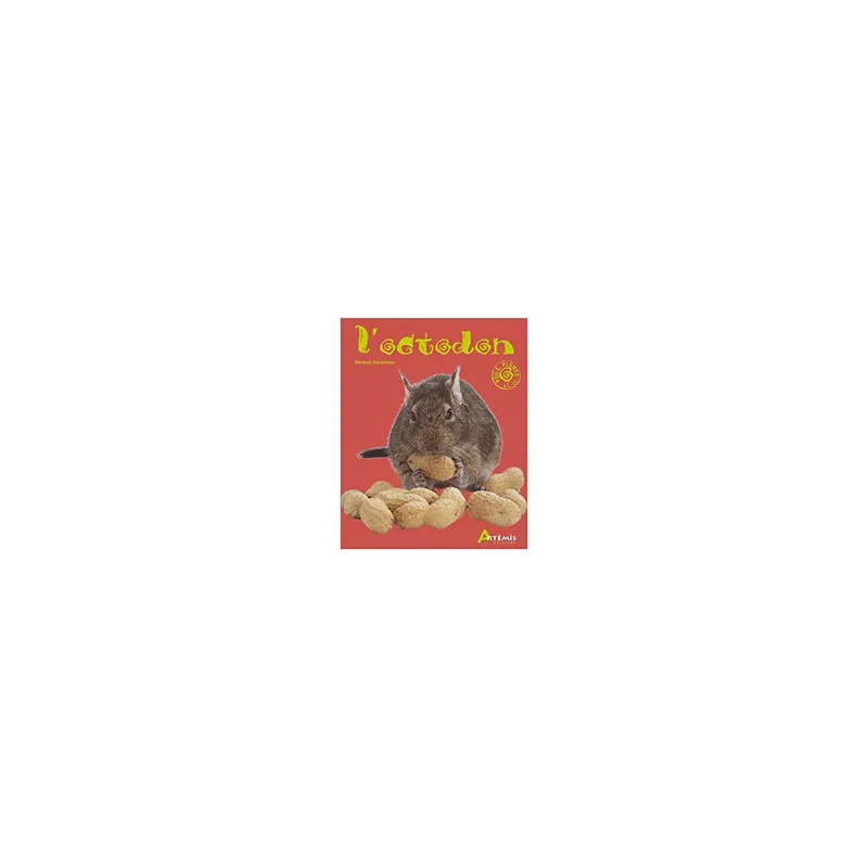 Livre octodon ARTEMIS guide complet soins alimentation comportement - Prix malin
