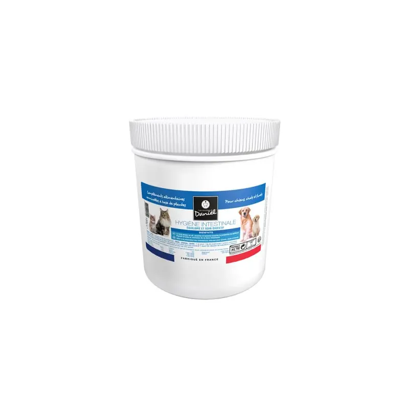 Commandez dès maintenant - Les Recettes de Daniel complément hygiène intestinale chien 100g