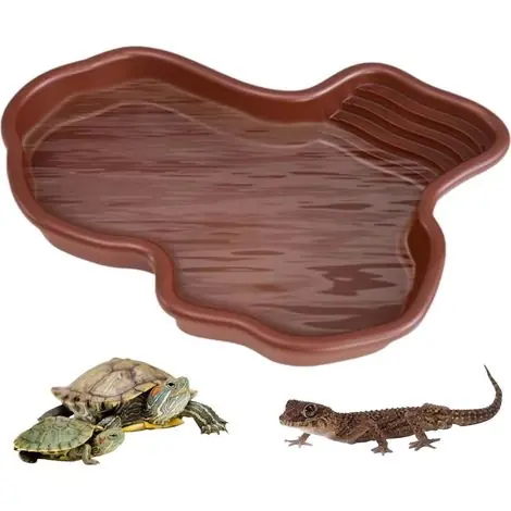 Gamelle reptile, grand bol d‘eau et nourriture, piscine pour tortue, gecko et autres reptiles. | Bon prix