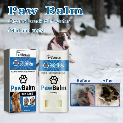 Crème pour coussinets de chien hydrate, nourrit et prévient le dessèchement et les crevasses des coussinets – 15 g -- AKRACING - Bon prix