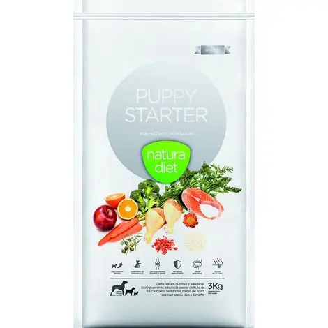 Expédition immédiate - Natura Diet DOG Puppy Starter 3 kg