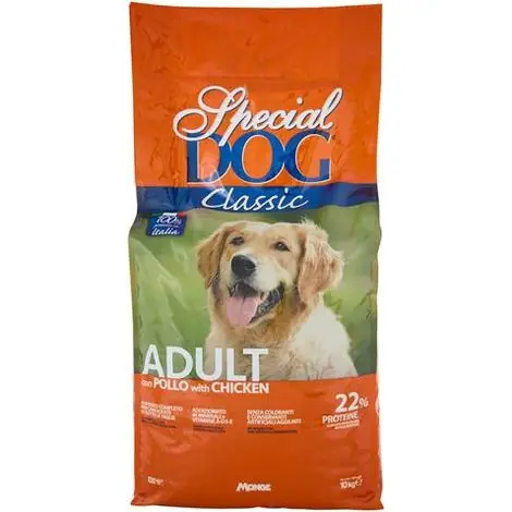 Tout nouveau | Special Dog Classic Croquettes pour Chiens Adultes au Poulet 10 Kg