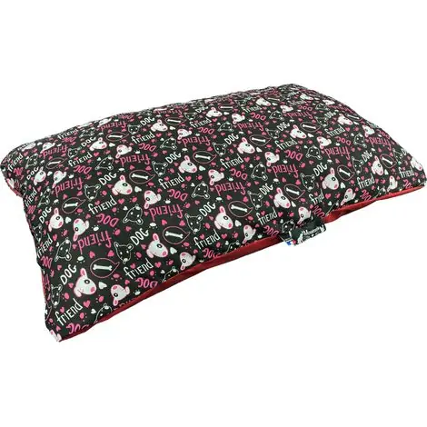 Maxi coussin pour chien Dog Friend rose 110x65 cm - Prix spécial