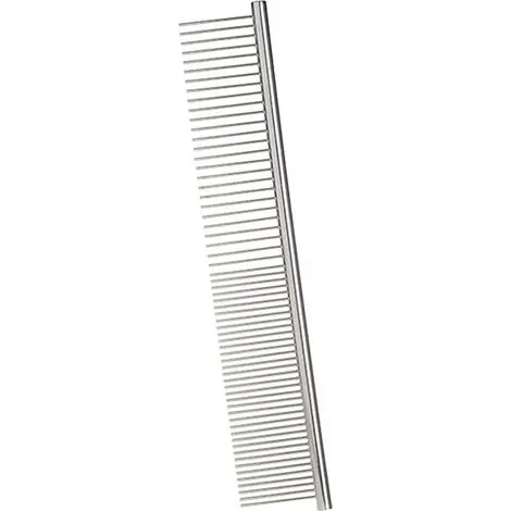 Prix bas - Peigne pour chien en acier inoxydable Brosse de toilettage pour animaux de compagnie Outils de toilettage pour petits grands animaux moyens Chats Chevaux (S)