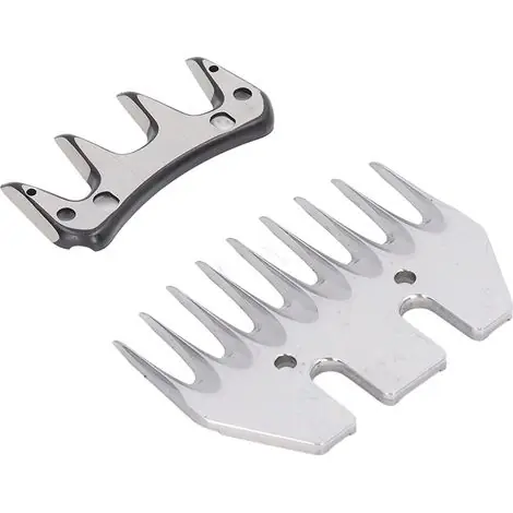 Satisfait ou remboursé - 9 Dents Droite Lame De Cisaillement De Mouton Et Peignes Lames De Tondeuse De Chèvre De Remplacement Pour Ciseaux à Laine Électriques Cisaillement De Cisaillement De Poils d‘Animaux