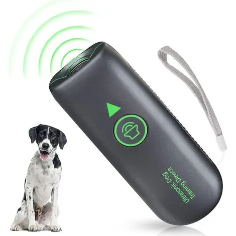 Prix doux - Dispositif Anti-Aboiement pour Chien, Appareil Ultrasonique avec Indicateur LED pour Entraînement