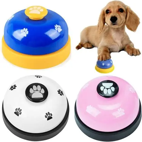 Sonnettes Chien Formation Cloche d’Apprentissage de la propreté pour Animal Domestique Animaux Clochette Acier Inoxydable Outils de Communication 3 Pièces Sonnette Cloches | Coup de cœur