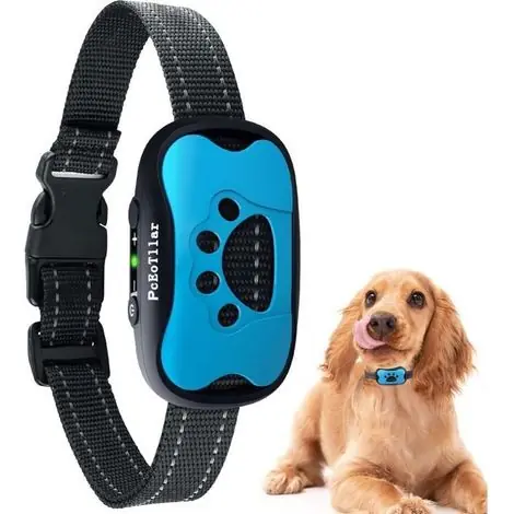Collier anti aboiement chien,Rechargeable Collier Dressage pour Petit Moyen Grand Chien,avec 2 Modes Vibration et Son 7 - Livraison rapide