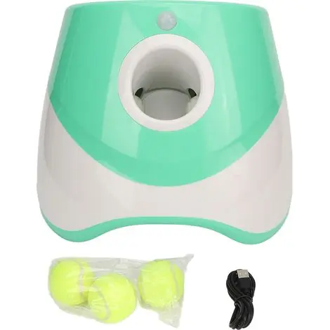 Eosnow – Lanceur de balle automatique pour chien – Rechargeable – 3 modes de lancement – Plastique de qualité supérieure – Pour intérieur et extérieur | Bien noté