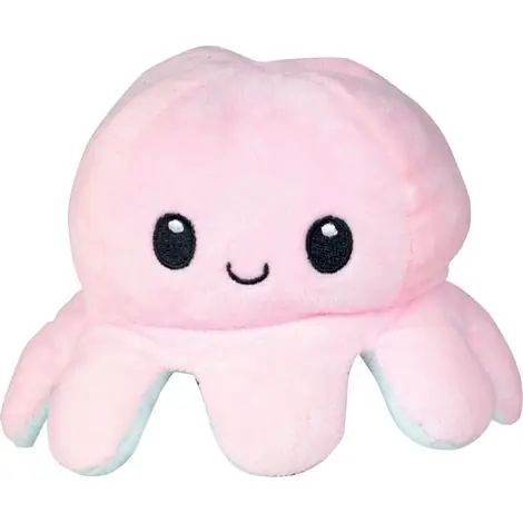 Peluche pieuvre reversible 19 cm | Ajoutez au panier