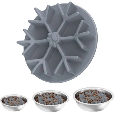 Achetez en ligne - Gamelle d ‘alimentation Lente,Gamelle Anti Glouton Chien Accessoires, Favorise Alimentation Saine et Digestion Lente-Ywey