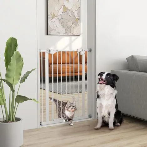 Blancs - Portails intérieurs faciles de 36" à ouvrir pour les portes, la maison, l’escalier | Commandez en ligne