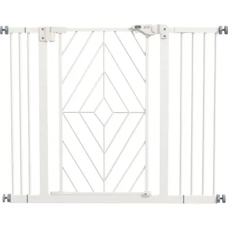 blanc, 100 cm x 4 x 76, Porte Portail d‘escalier Barrière | Top des ventes