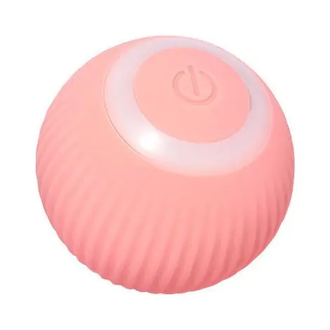 Commandez maintenant - Balle Intelligente pour Chat,Jouet Chat Interactif,Rotation Automatique a 360 Degrés et Chargement USB