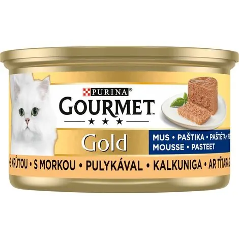 Prix choc - Mousse pour chat Gourmet Gold à la dinde 85 g