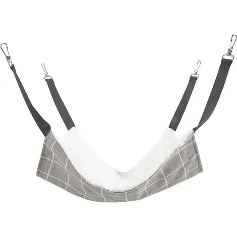 Hamac Pour Chat, Hamac Respirant Pour Cage Pour Animal Domestique Avec Sangles Réglables Et Crochets En Métal, Lit Hamac Suspendu Double Face Pour Chat, Furet, Chiot, Autres Petits Animaux | Incontournable