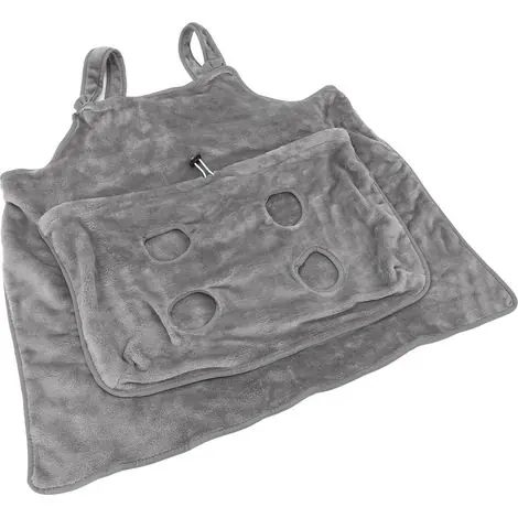 Tablier de transport pour chat avec trous, grande poche ajustable, sac de transport et sac de couchage pour petit chien | Qualité premium