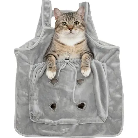 Achetez dès aujourd'hui - Tablier de transport pour e - Sac de couchage réglable et sac de transport portable pour chat, tablier avant bandoulière, pour la maison, le dortoir, l‘appartement