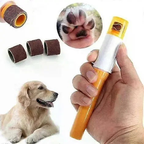 Lime à ongles électrique pour animaux, lime électrique, coupe-ongles, pour chiens et chats, lime à griffes, coupe-ongles | Disponible à la commande