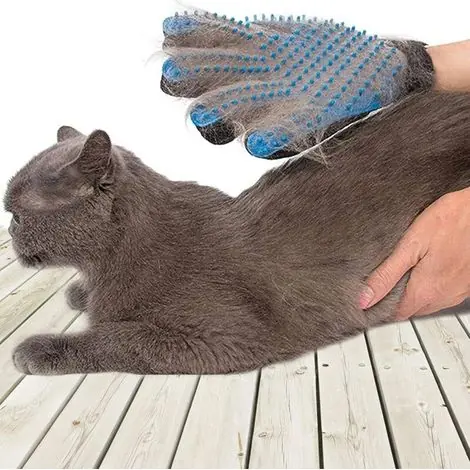 Réduction spéciale | Gant De Toilettage pour Animaux De Compagnie Brosse à épiler Doux Démoulage Efficace Gant pour Animaux De Compagnie Gants De Massage pour Animaux De Compagnie Chien Chat