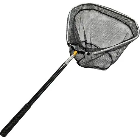 Prix avantageux - Catcher de Filet de Poulet rétractable en Acier Inoxydable, Poteau réglable 16 à 58 Pouces pour Attraper des Poulets, la volaille, des Canards, Un Filet pêche Fonctionnel pour Le Jardin
